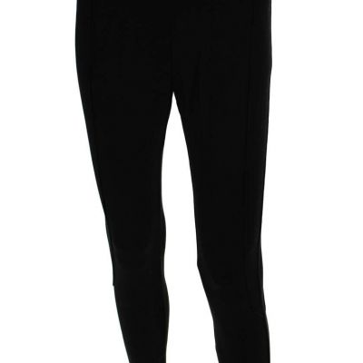 Frame Womens Darted Elastic Waist Skinny Leg Fashion Leggings Black Size S